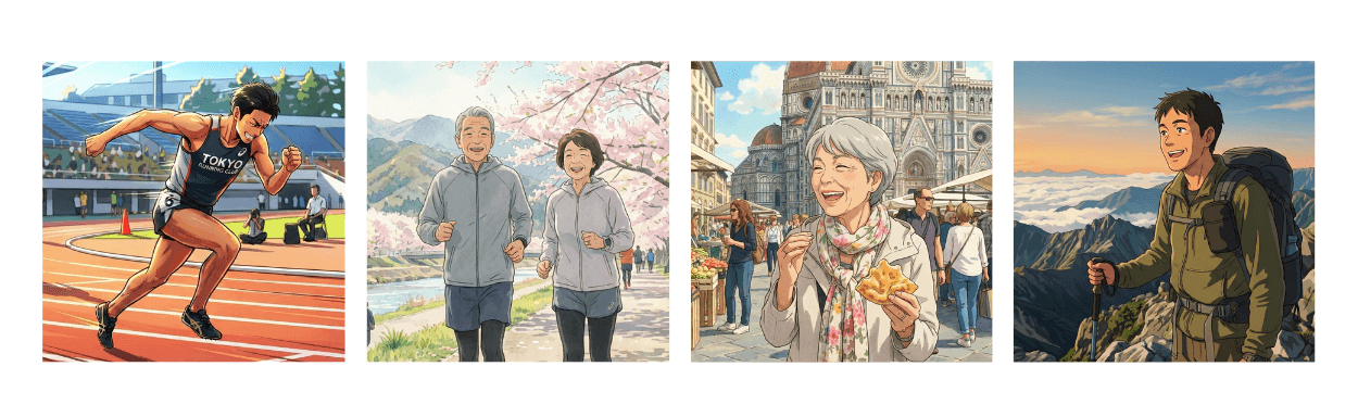 膝の状態が改善した本来のあなたの姿